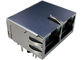 0875-1G2T-E3 Dual Port Rj45 LPJG28818AFNL 2x 10/100/1000Base-T Gigabit Magjack