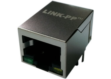 LPJ0011HBNL RJ45 Single Port , 1x10/100Base-T Ethernet Jack , Latch-down