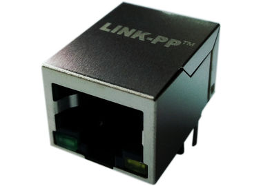 1x RJ45 LPJ0011BENL прямоугольное, интегрированный трансформатор Magnetics 10/100M