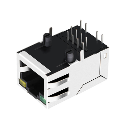 Сеть модульное RJ45 женский Джек XFATM9R-CTLSxu1-4M, 1 x 1 плата Джек вверх по LPJ6011ABNL