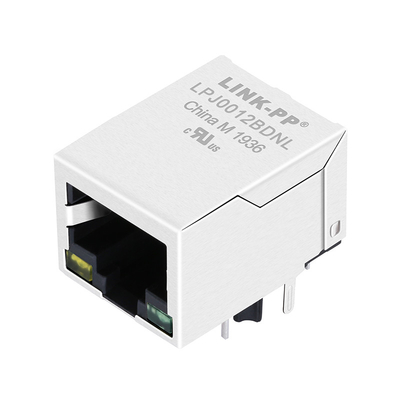 Локальные сети RJ45 Джек LPJ0012BDNL 10/100Base-T одна гаван изоляция 1500Vrms