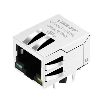 HFJ11-E2450E-L12RL, Magnetics Rj45 Джек IEEE802.3 Lan LPJ4011GENL