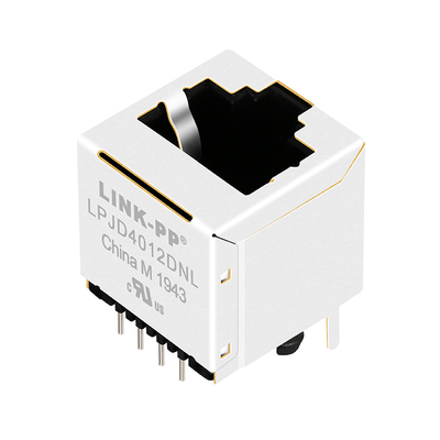 Вход одиночное гаван LPJD4012DNL Джек вертикального Magnetics JXD2-0Z14NL RJ45 промышленный верхний