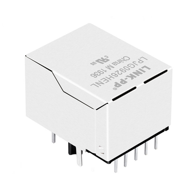 1000Base-T Single Port RJ45 модульный разъем с POE+ LPJG0926HENL