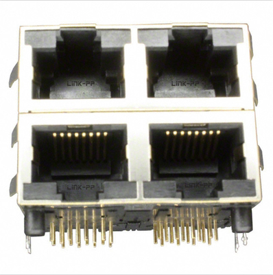 RJSAE538004 Складываемый RJ45 2X2 портовый разъединитель соответствует требованиям ROHS