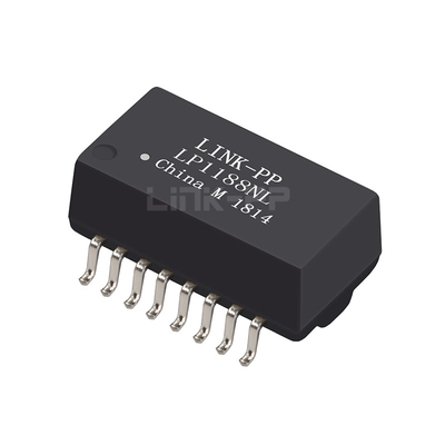 Модули H1601CG трансформатора Lan 10/100BASE-T 1500Vrms SMD