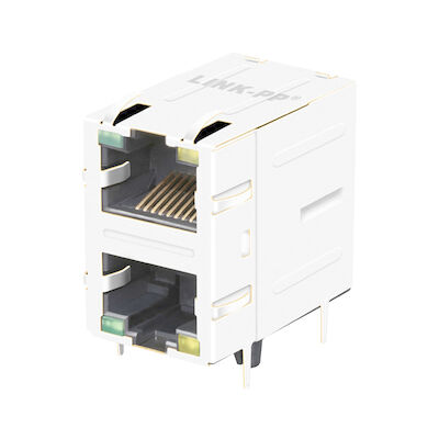 2301997-5 10/100 портов RJ45 модульный Джек основания-T 2x1 с Magnetics LPJ17003-8AENL