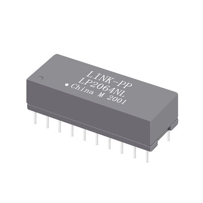 Трансформаторов локальных сетей Pin двойной гавани модули LP2064NL 10/100 BASE-T THT 24 HST-2027DAR