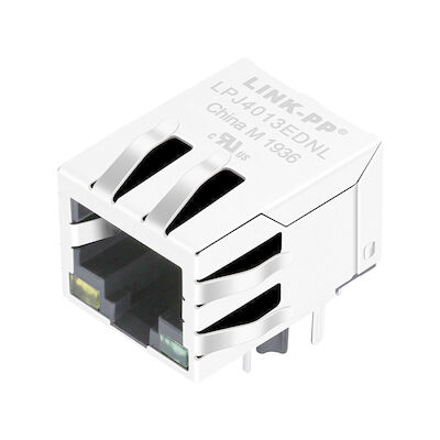 RJLBC-060TC1 RJ45 модульный Jack 10/100 СИД фильтрованных BASE-TX интегрированных