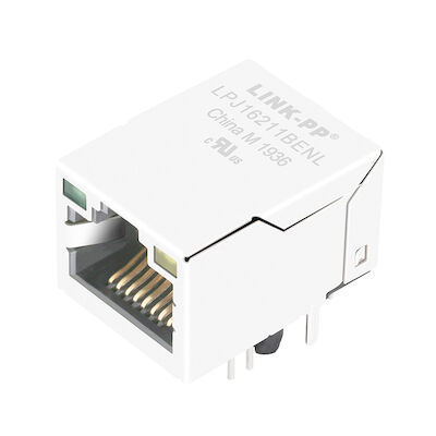 Соединитель LPJ16211BENL основания-T RJ45 HR915340A одиночный гаван 100 прямоугольный