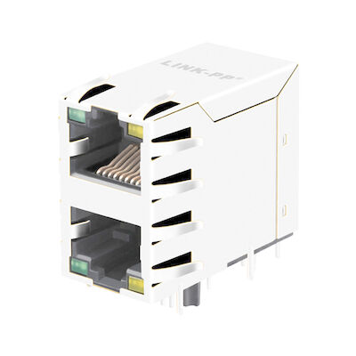 1-6368011-4 2x1 соединитель порта модульный RJ45 Джек без Magnetics LPJE17200AENL
