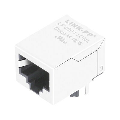 HFJ11-2450E-S1RL, разъем Rj45 порта LPJ0011DNL одного angled с Magnetics
