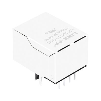 CONN MAGJACK 1PORT 100 BASE-TX LPJ0011DNL J0011D01NL через отверстие отсутствие СИД