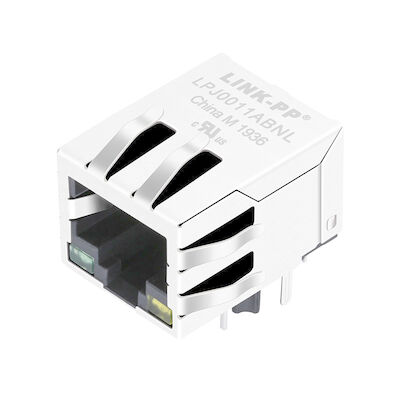Переключатель сети HFJ11-2450E-LS12RL RJ45 модульного Jack 10/100Base-T LPJ0011ABNL