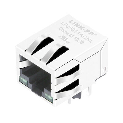 LPJ0011ACNL индикаторы 8p8c СИД локальных сетей Mbit RJ45 1 x 10/100