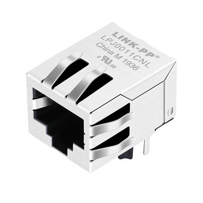 PCB Jack Платы-вниз RB1-105B8K1A магнитный RJ45 Jack 10/100Base-T