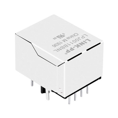 7499010211A THT 100BASE-TX RJ45 Женский разъем LPJ0011BBNL