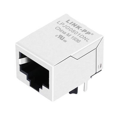 Разъем Rj45 LA1S109 LF/KLA1S109 LF одиночный с интегрированным 1000Mbps магнитным