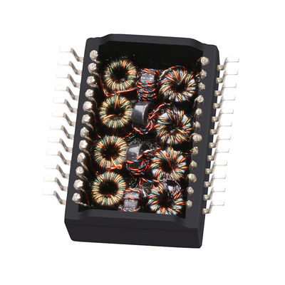 Magnetics трансформатора 1000Base-T 24Pins локальных сетей гигабита бела S558-5999-P3-F