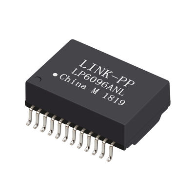 749022017 Pin POE/POE+ 802.3af 802.3at LP6096ANL трансформатора 24 локальных сетей Lan гигабита магнитный