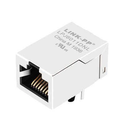 Плата основания-T 8p8c порта RJ45 модульного Джек 100 Lan JXR1-0005NLT вверх без приведенный защищенный