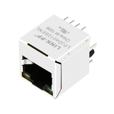 JXD2-0010NL, Magnetics Rj45 модульный Джек 10/100Mbps LPJD4012BENL вертикальный