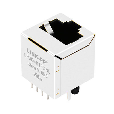 JXD2-0011NL, штыри экрана 8 разъемов Rj45 входа верхней части LPJD4013DNL магнитные