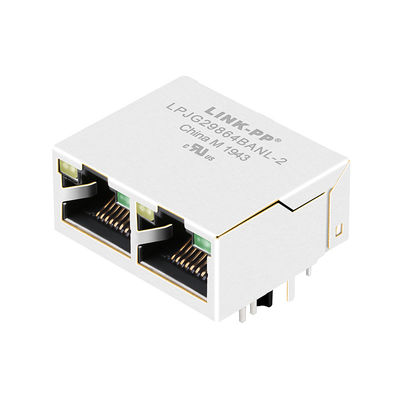 Плата 1000 основания-T JXD1-2016NL вверх по сети Rj45 Джек порта 1x2 модульной магнитной