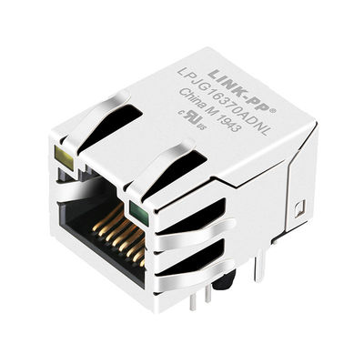 Прямоугольное Основания-T Rj45 модульное Jack JD1-0001NL 1000 защищаемое с СИД