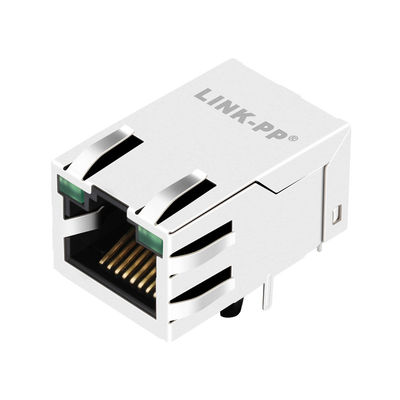 Плата SI-50162-F вверх по зеленому СИД 100 Bset-T 1 гаван RJ45 зарегистрировала Джек LPJ1026AWNL