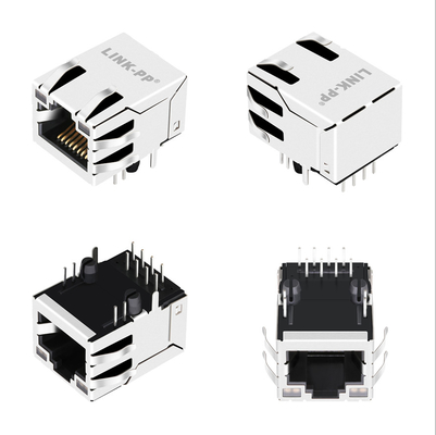 плата основания-T 10G вверх по 1x1 порту магнитное RJ45 Джек G27-122T-066A с GY/GY привела