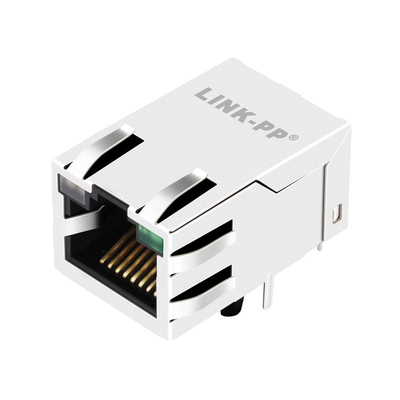 Плата основания-T JXT7-1139NL 10G вверх по 1 гаван прямоугольному соединителя Rj45 Джек защищаемая с СИД YG/G