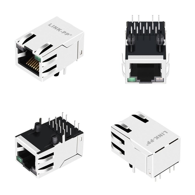 плата основания-T 10G вверх по одиночному гаван магнитному ядру JXT7-1131NL RJ45 Джек 8