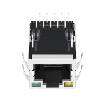 Плата основания-T JXD1-9025NL 10/100 вверх по 1 гаван соединителю Rj45 защищаемому с приведенными желтым/зеленым цветом