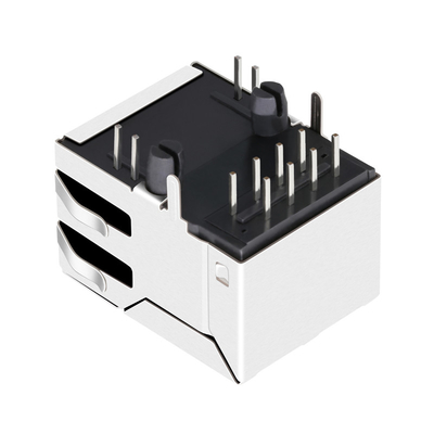 Плата порта JX30-0005NLT 1x1 вверх по 10/100 соединителям основания-T RJ45 магнитным с приведенными зеленым/желтым цветом