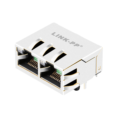 Плата основания-T JTL-U1003NL 10G вверх по защищаемому 1x2 порту Rj45 Джек с зеленым - желтое/зеленое СИД