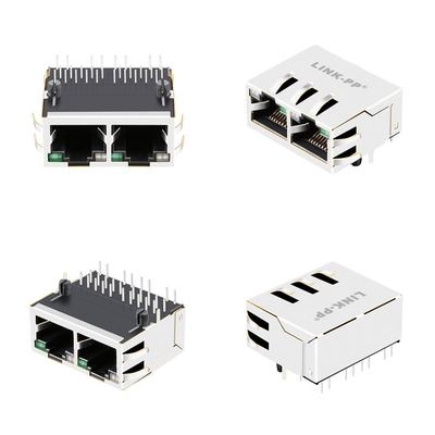 плата основания-T 10G вверх по 1x2 соединителю локальных сетей порта Rj45 защищала с СИД JTL-U1002NL