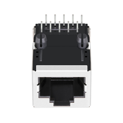 Плата основания-T разъем-розетки 100 POE Rj45 порта диода выпрямителя тока 46F-1451NWZ2NL 1x1 вверх без СИД