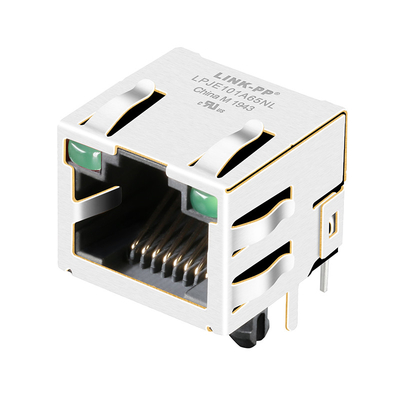 Плата PP LPJE101A65NL СВЯЗИ локальных сетей угла RJ45 модульная Джек 90° активная вверх