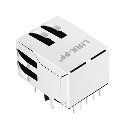 Плата основания-T L836-121T-KD 2.5G вниз с разъем-розетки низкопрофильного Rj45 Magjack с Gy/G привела
