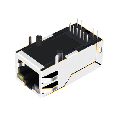 0875-1X1T-P2 6 плата 10/100BASE-T Pin Rj45 Magjack одиночная гаван вверх по OG/Y привела