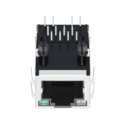08B0-1K1T-06-F 10/100BASE-T магнитные Rj45 поднимают плату домкратом порта 1X1 вверх по YG/G привело