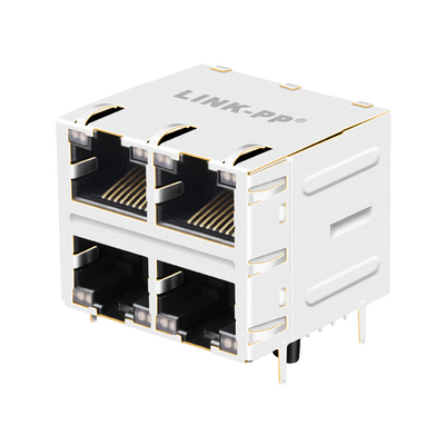 PIN THT соединителей 12 порта Rj45 основания-T 2x2 JT5-2210NL 10G с СВЕТЛЫМИ ТРУБАМИ