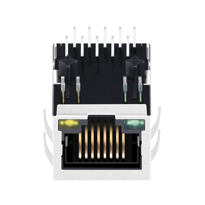 Плата разъем-розетки POE 36W Rj45 основания-T JKM-0200NL 100 ВНИЗ С порта 1x1 с G/Y привела