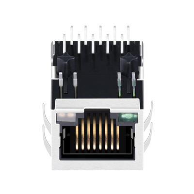 Одиночная гаван плата ARJM11B1-805-KB-CW2 вниз с 2.5G основания-T RJ45 MagJack G/O&Y привела