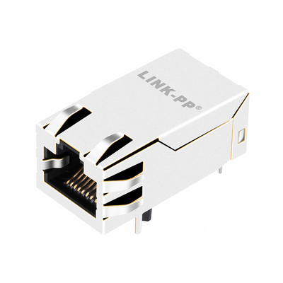 Плата порта 2.5G BASE-T PoE RJ45 Magjack HFJT1-2GH4PRL 1A одиночная ВВЕРХ без приведенный