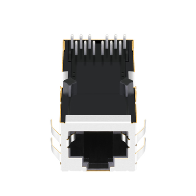 Плата соединителя RJ45 магнитная 4PPoE HFJT1-5GH4PRL 1A 5G BASE-T одного гаван ВВЕРХ ПО приведенному НИКАКОМУ